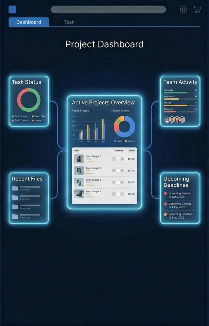 SaaS Dashboard MVP screenshot 1