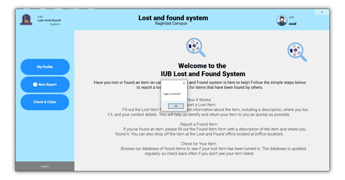 Campus Lost & Found System