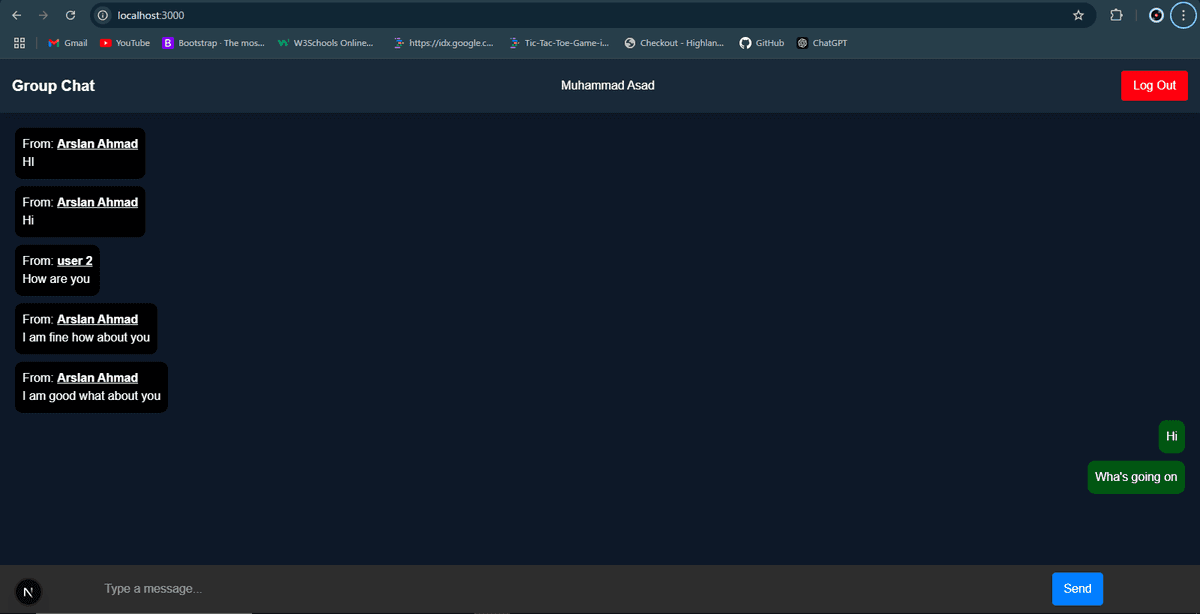 Real-time Chat Application