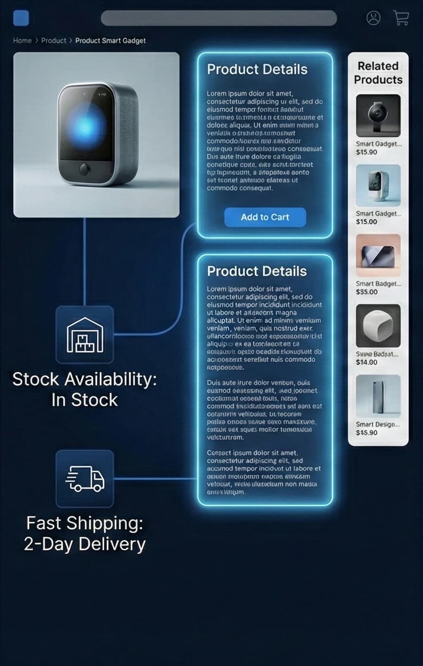 E-commerce Redesign screenshot 1